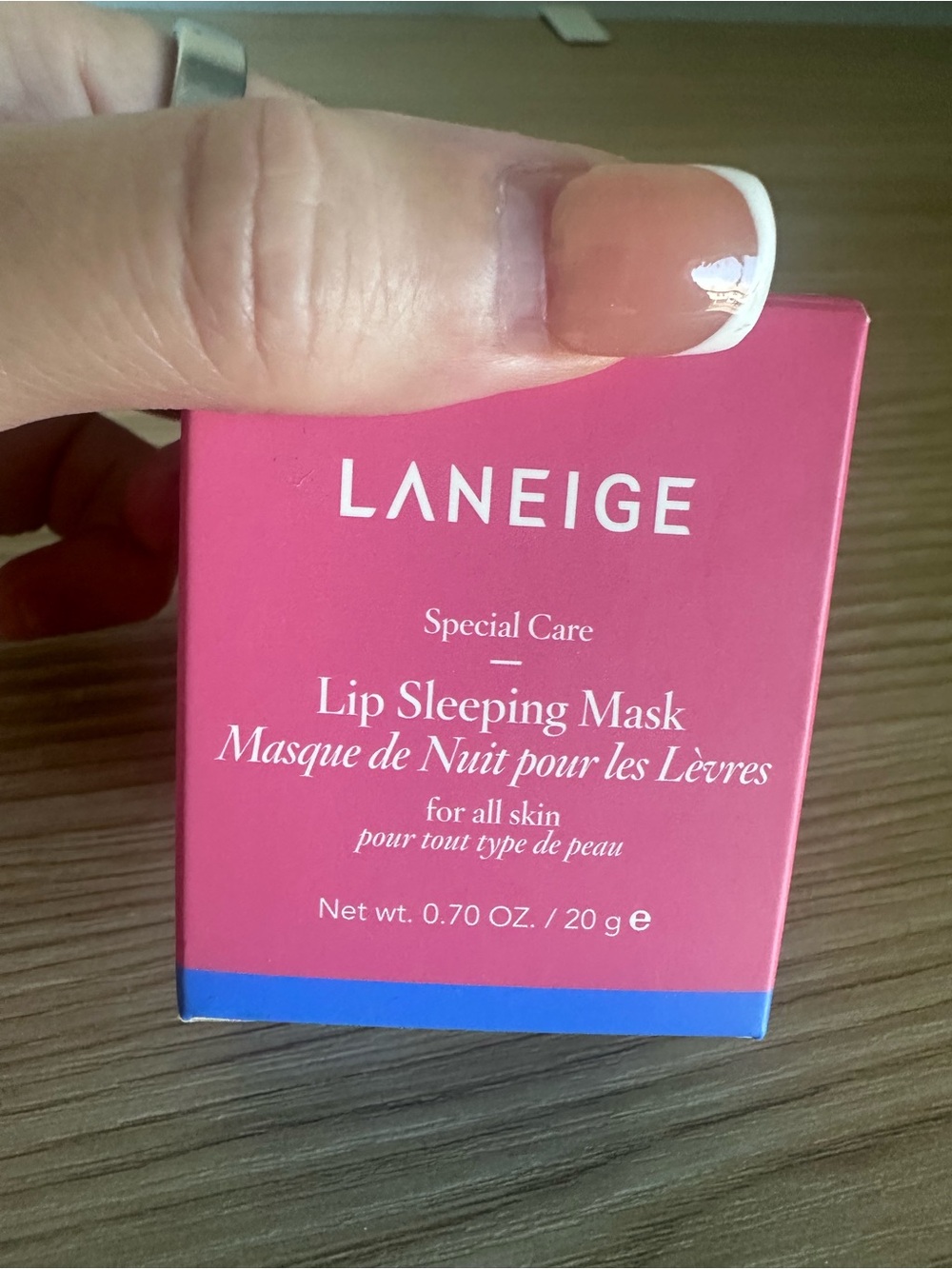 LANEIGE Pink and Blue Lip Sleeping Mask